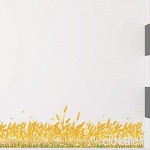 ZKAMANG Créatif Amovible  Le blé est mûr Autocollant Mural  Ligne de Coin de Couloir de Fleurs décoration de Chambre d'enfants - B07VGK3NCP